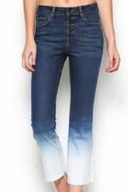  Crop Flare Ombre