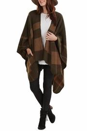 Rivington Plaid Ruana