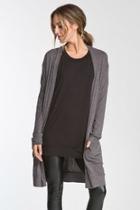 Grey Soft Cardigan
