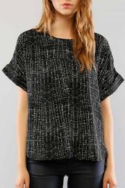 Black Design Top