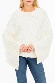 Rose Accent Poncho