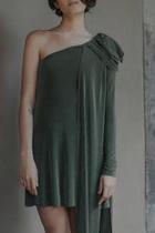  Green Short Dress