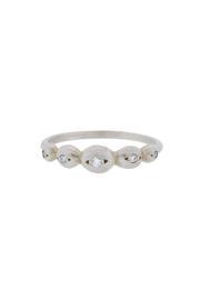  Silver Scalloped Ring