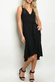  Angle Ruffle Dress