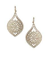  Accented Gold Earrings