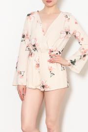  Minnie Floral Long Sleeve Romper