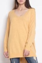  Yellow Soft Sweater