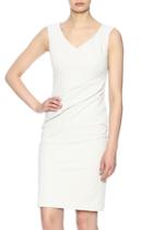  V-neck Ruched Dress