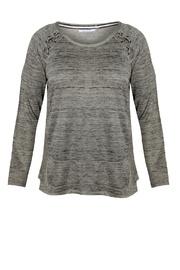  Lacing Detail Sweatshirt