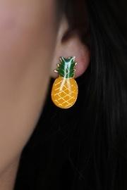  Pinepple Resin Earrings