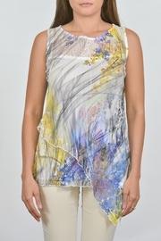  Floral Crew Neck Tunic