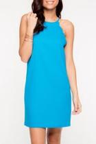  Blue Scallop Dress