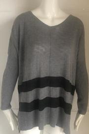 Grey V-neck Sweater