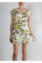  Getaway Tropical Mini-dress