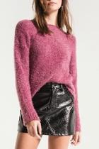  Ava Fuzzy-knit Sweater