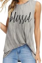  Graphic Blessed Tee