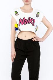  White Cropped Tank