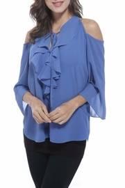  Off Shoulder Ruffled Blouse