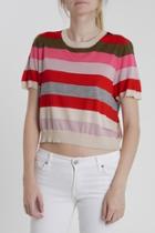  Wide Stripe Crop