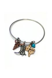  Texas Cowboy Charm Bracelet