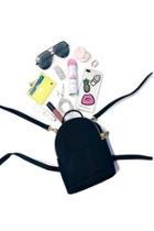  Mini Black Backpack