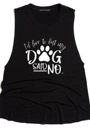  Dog Graphic Tank