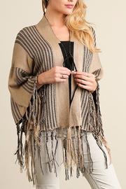  Maya Fringe Cardigan