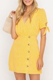  Asymmetrical Button Mini-dress