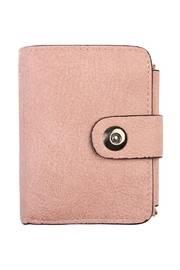  Pink Faux Leather Wallet