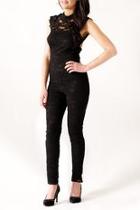  Open Back Jumpsuit