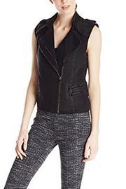  Zipper Moto Vest
