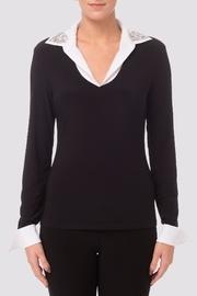 Rhinestone Detail Top