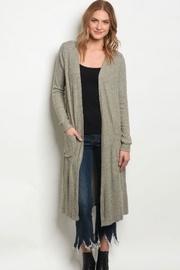  Heather Taupe Cardigan