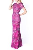  Pink Purple Gown