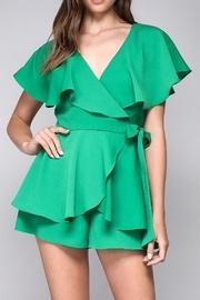  Open Wrap Playsuit