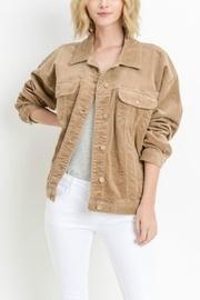  Oversized Corduroy Jacket