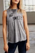  No Sweat Tank