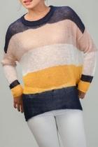  Large Stripe Sweater