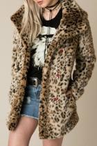  Chloe Faux Fur Coat