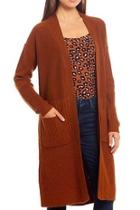  Relaxed Ribbed Duster