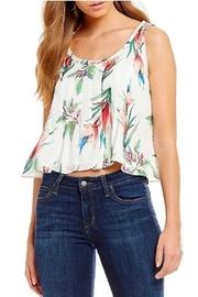  Tropical Print Tank