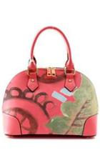  Abstract Coral Handbag