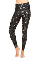  Rose Gold Splatter Leggings