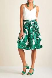  Palm Print Skirt