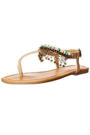  Beaded Fringe Sandal