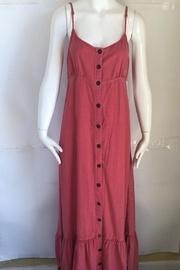  Button Maxi Dress