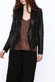  Black Snake Print Jacket