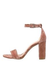  Blush Velvet Heels