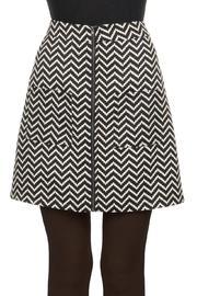  Chevron Black Skirt