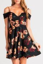 Floral Fit And Flare Dress